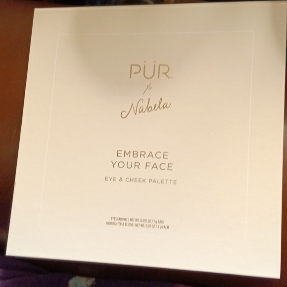 Brand new in box Pur x Nabela Embrace Your Face Eye & Cheek Palette - Picture 3 of 5